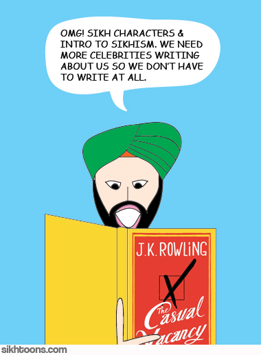 Casual Vacancy's Sikh plot