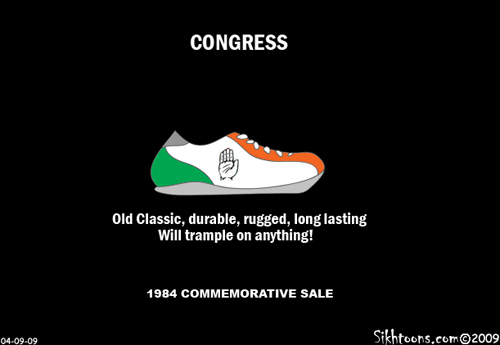 Congress Trampling Shoe