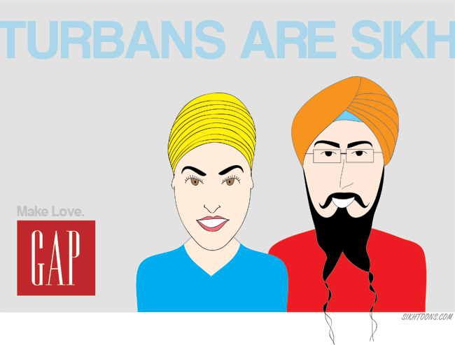 Turbans are Sikh