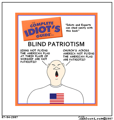 Idiots Guide for Blind Patriotism