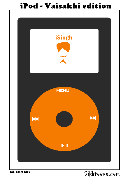 iPod Vaisakhi edition