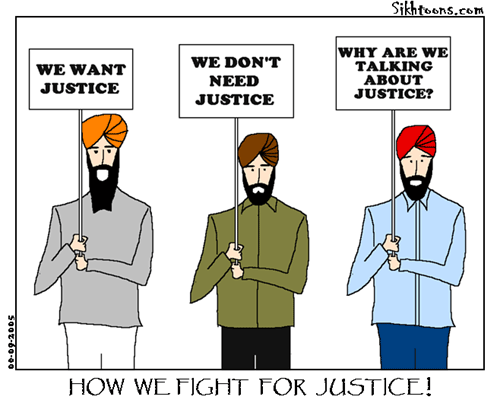 How we fight for Justice!