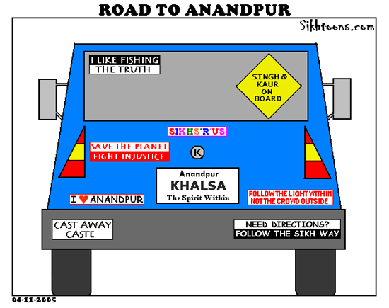 Road to Anandpur