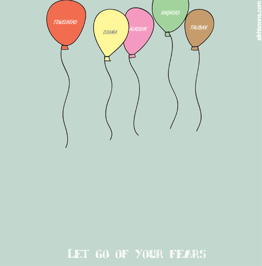 Let go of fears