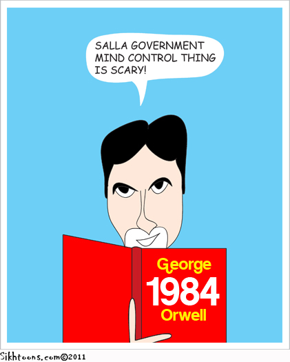 Amitabh reads 1984