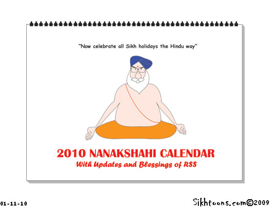 2010 Nanakshahi Calendar