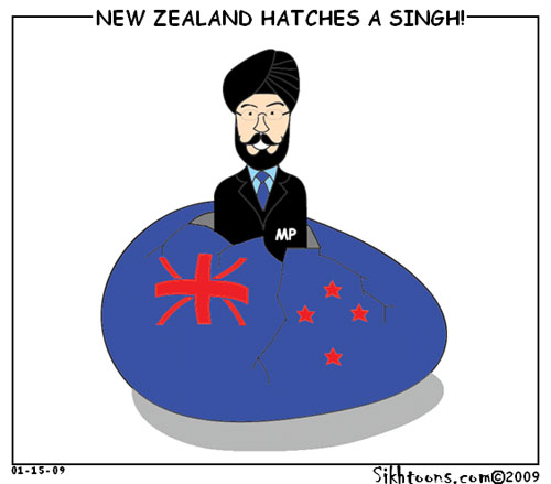 New Zealand hatches a Singh!