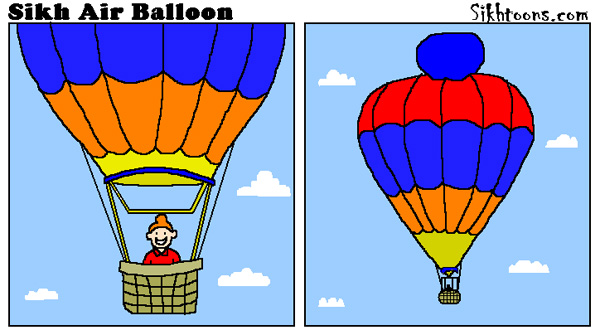 Sikh Air Balloon