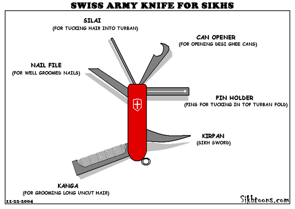 Swiss Army Knife 4 Sikhs