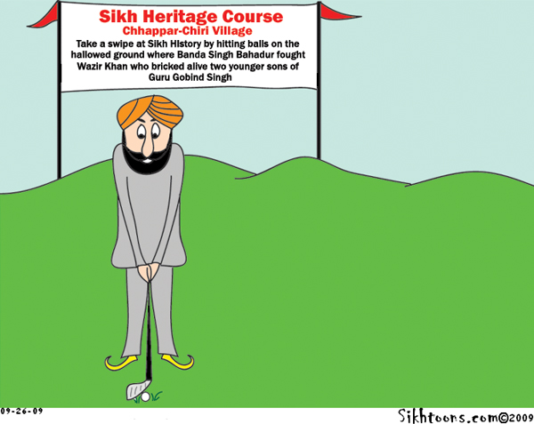 Golfing Sikh History