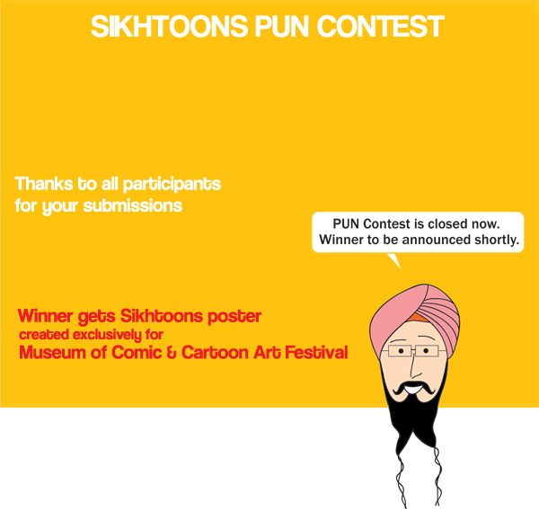 Sikhtoons Pun Contest