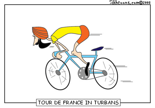 Tour de France in Turbans