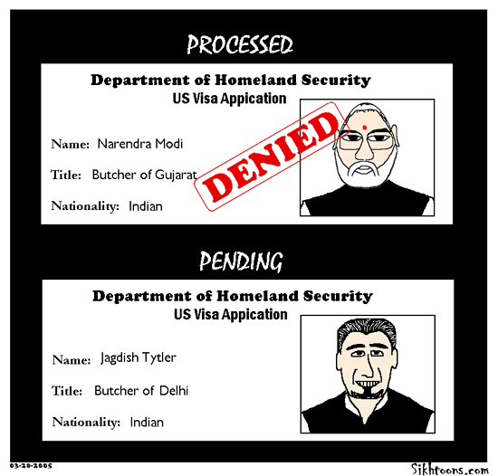 US visa denied