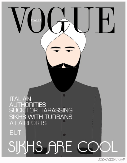 Vogue gets Sikh